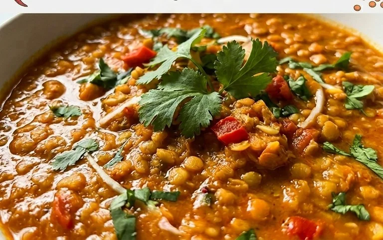Spicy Red Lentil Curry