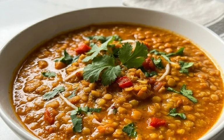 Spicy Red Lentil Curry