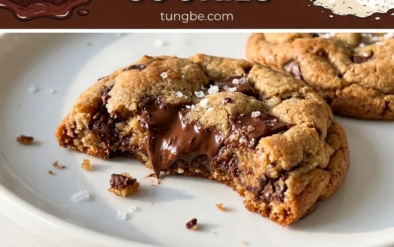 Crispy and Chewy Chocolate Chip Cookies