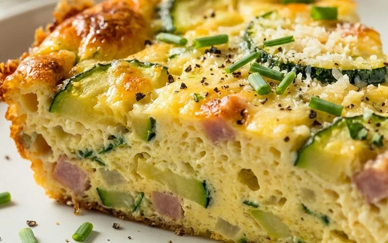 Crustless Zucchini Quiche Recipe