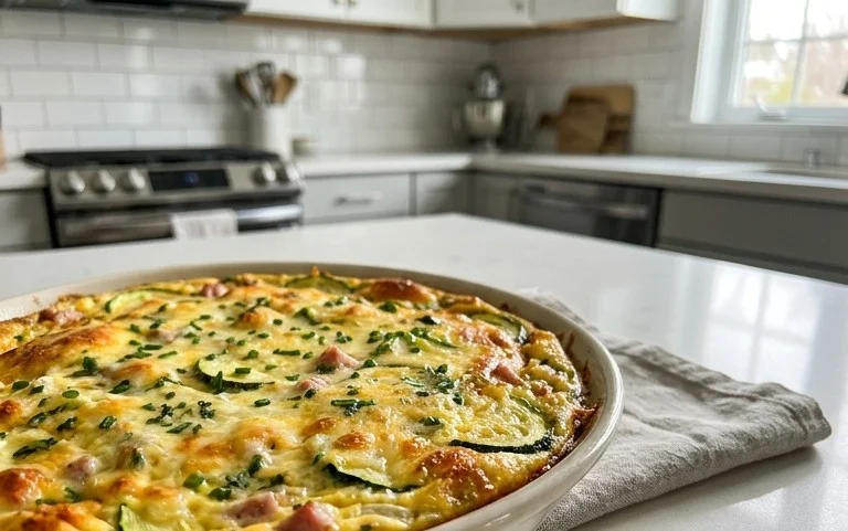 Crustless Zucchini Quiche Recipe
