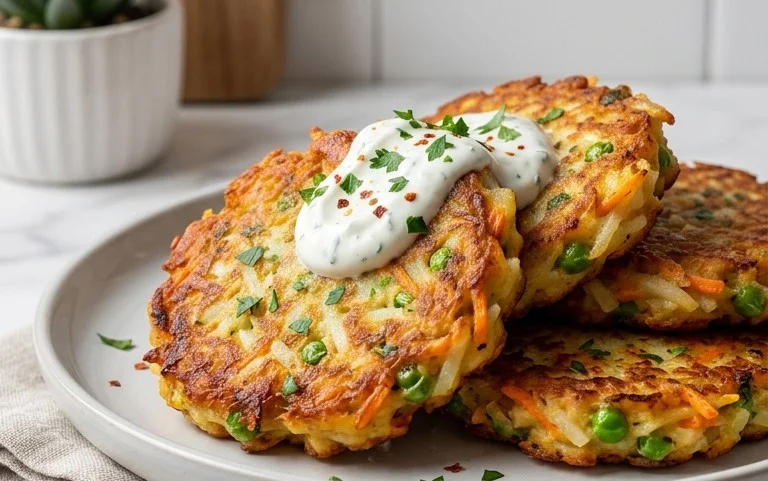 Vegetable Potato Fritters