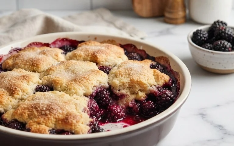 The Pioneer Women's Blackberry Cobbler
