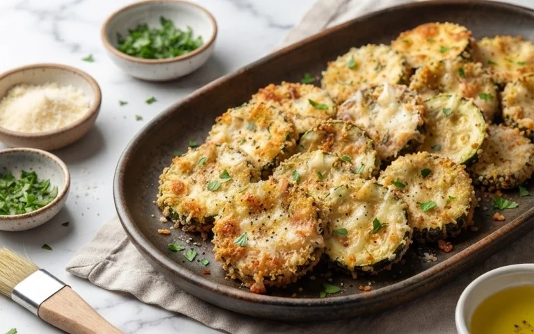 Baked Parmesan Zucchini