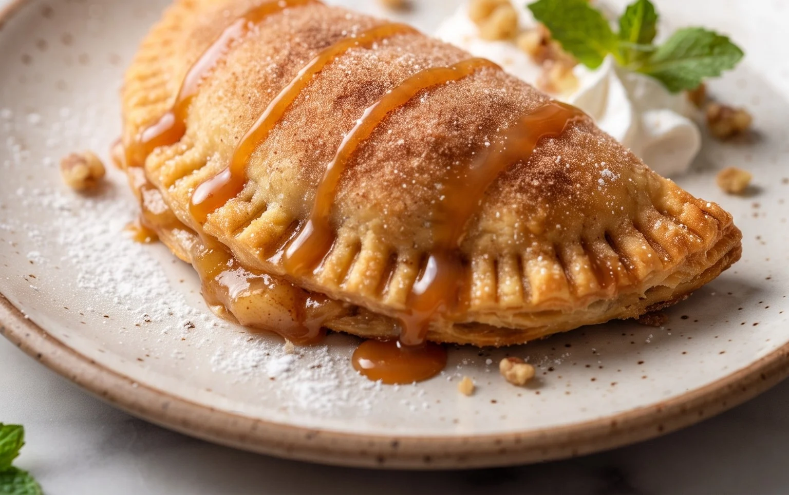 Caramel Apple Empanadas