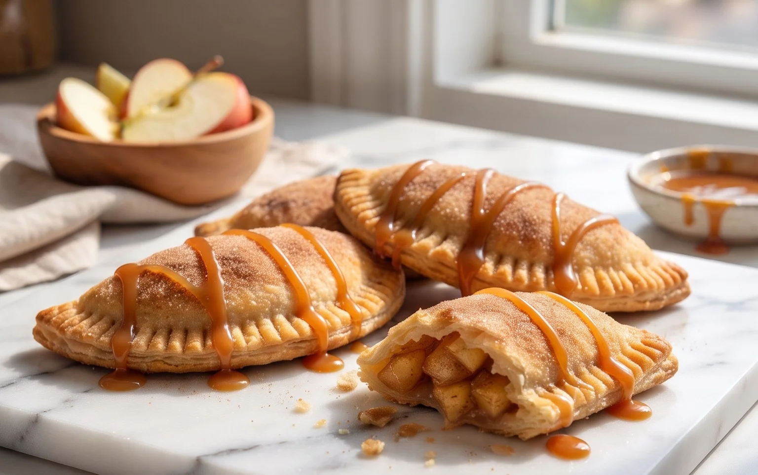 Caramel Apple Empanadas