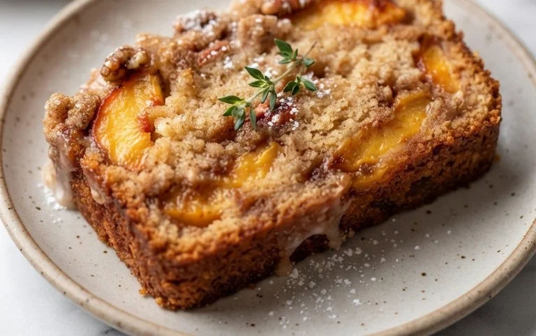 Spiced Peach Bread