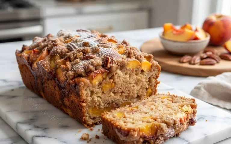 Spiced Peach Bread