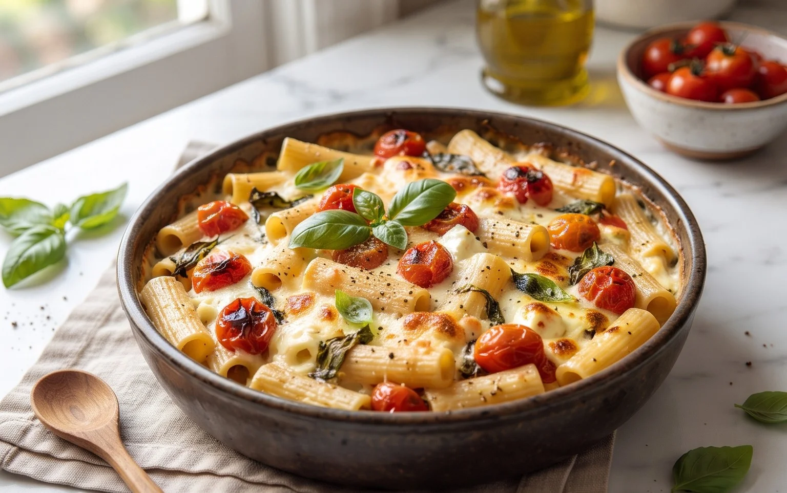 BAKED FETA PASTA