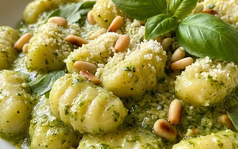 Creamy Pesto Gnocchi