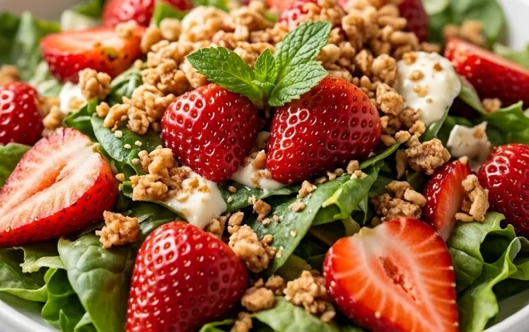 Strawberry Crunch Salad