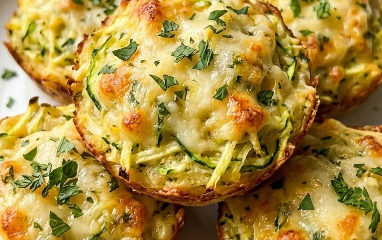 Zucchini Garlic Bites