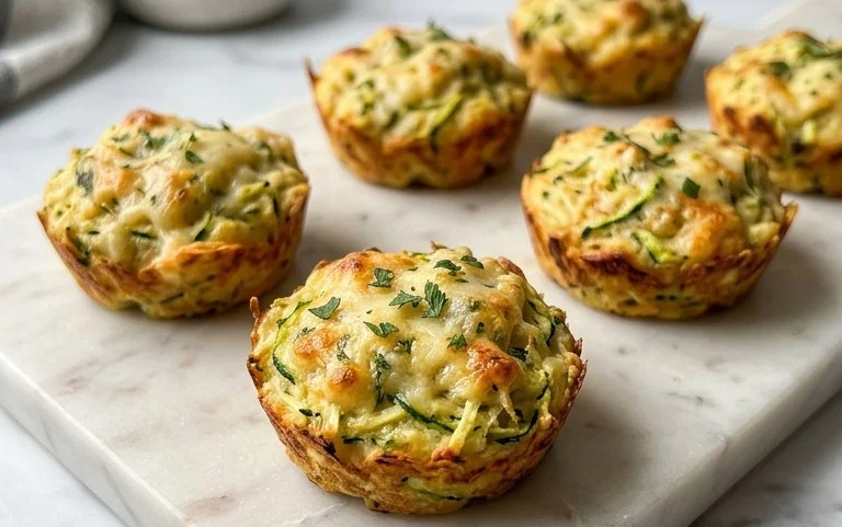 Zucchini Garlic Bites