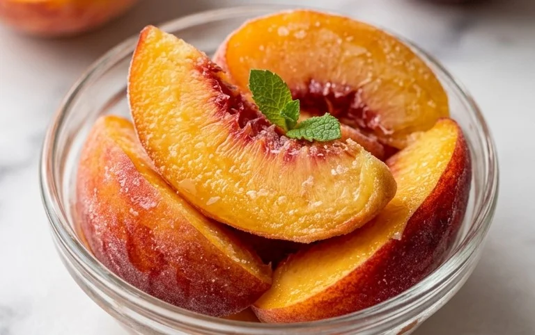 Freezing Peaches, How to Easily Freeze Peaches