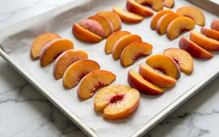 Freezing Peaches, How to Easily Freeze Peaches