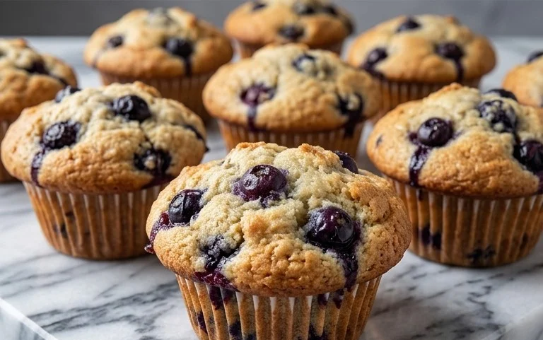Homemade Blueberry Muffins