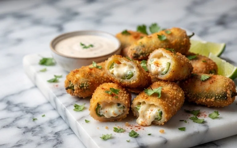 Fried Jalapeno Popper Bites