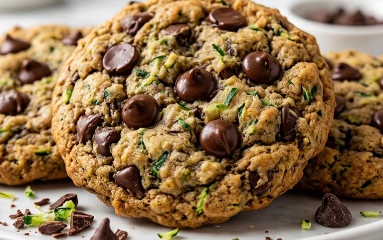 Zucchini Chocolate Chip Cookies