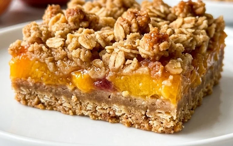Fresh Peach Crum extractb Bars