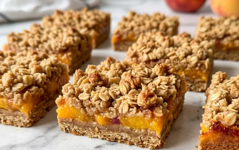 Fresh Peach Crum extractb Bars