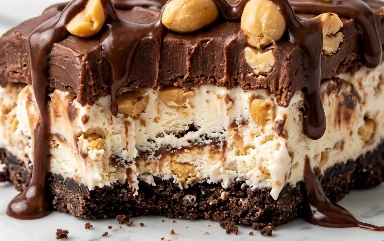 Buster Bar Ice Cream Dessert