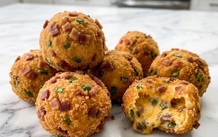 Beef Bacon Jalapeño Popper Cheese Balls