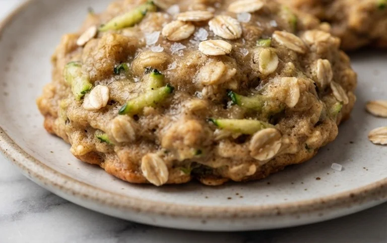 Healthy Zucchini Oatmeal Cookies