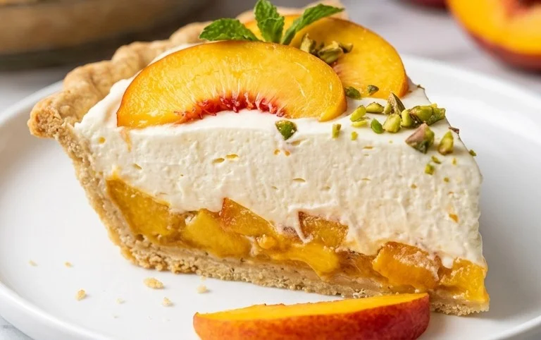 Peach Chiffon Pie