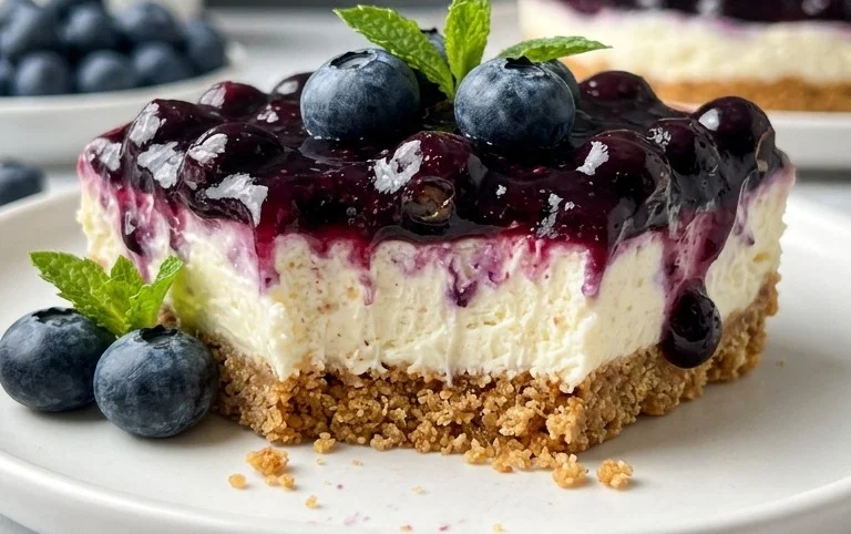 No-Bake Blueberry Yum Yum