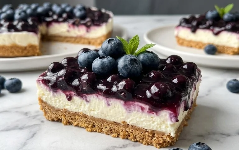 No-Bake Blueberry Yum Yum
