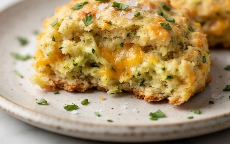 Zucchini Cheddar Biscuits