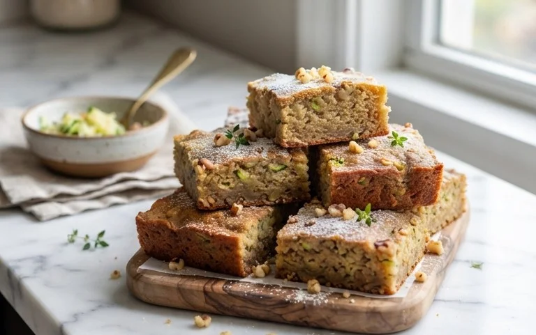 The Best Zucchini Bars