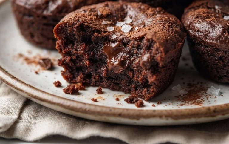 Chocolate Black Bean Brownie Bites