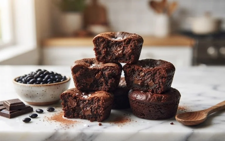 Chocolate Black Bean Brownie Bites