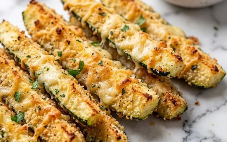 Baked Parmesan Zucchini Fries