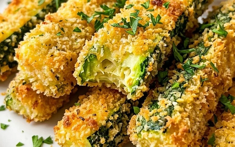 Baked Zucchini Sticks (Oven or Air Fryer)