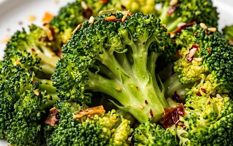 Oven Roasted Broccoli (Baked Broccoli)