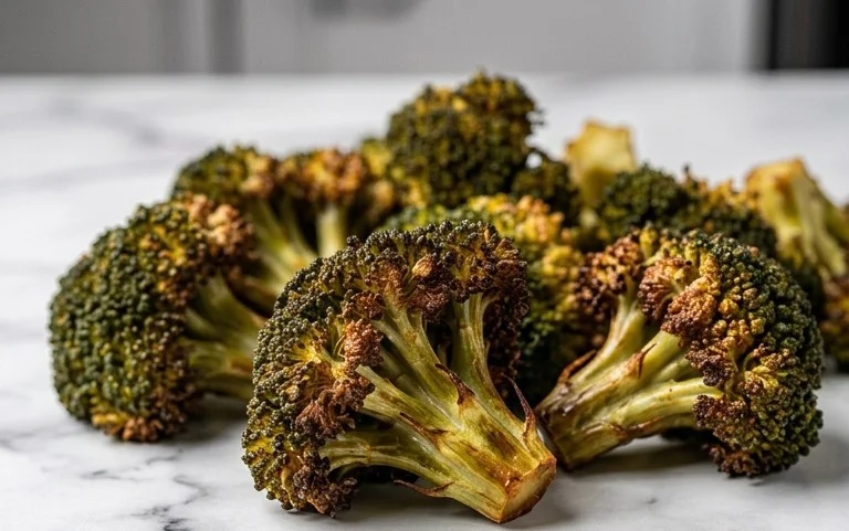 Oven Roasted Broccoli (Baked Broccoli)
