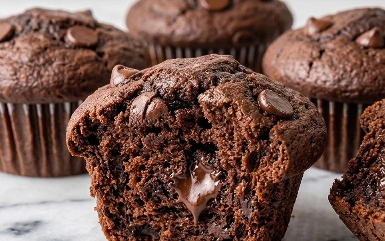 Double Chocolate Muffins