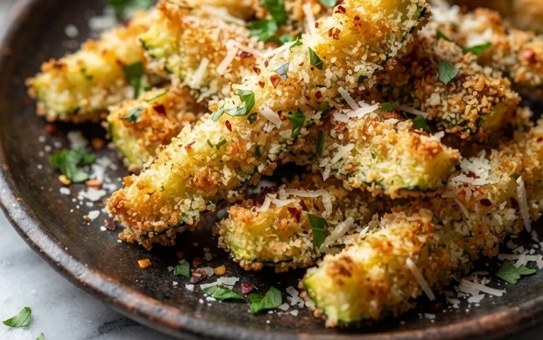 Baked Parmesan Zucchini Fries