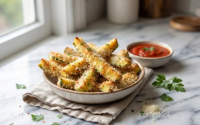 Baked Parmesan Zucchini Fries