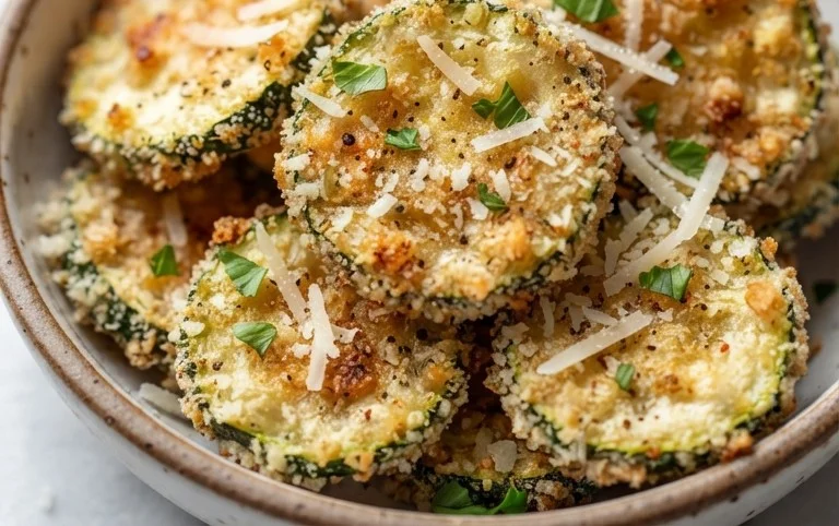 Crispy Baked Zucchini Chips